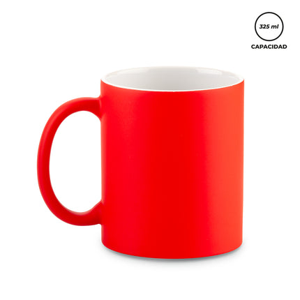 MUG EN CERAMICA RUBBER 325ML