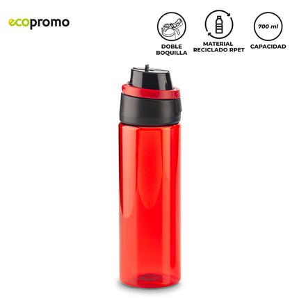 BOTILITO DUAL RPET 700 ML