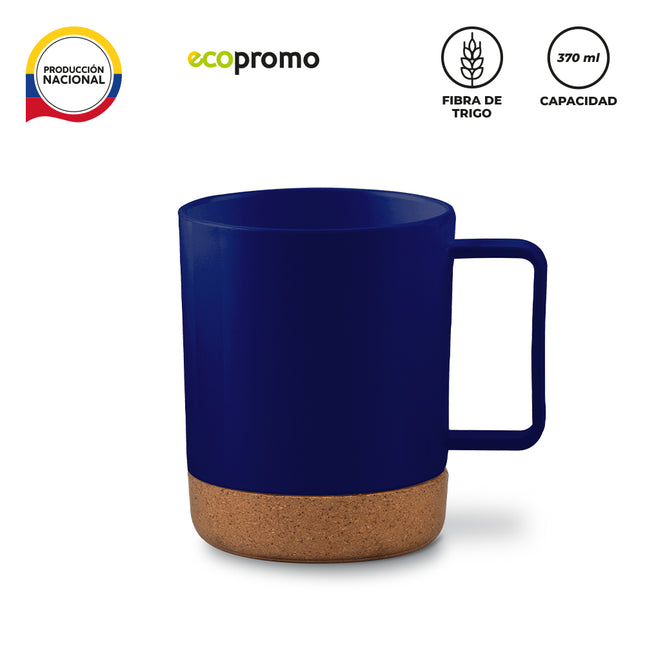 MUG PLASTICO ATOM 370 ML - PRODUCCION NACIONAL