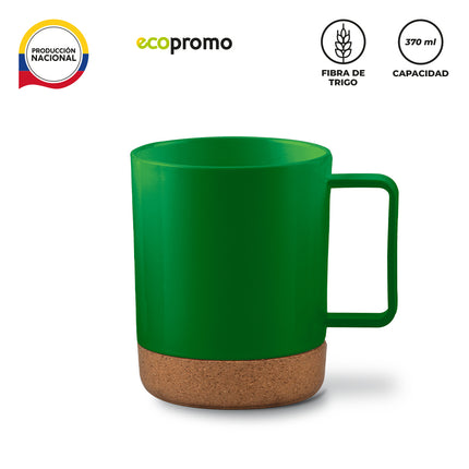MUG PLASTICO ATOM 370 ML - PRODUCCION NACIONAL