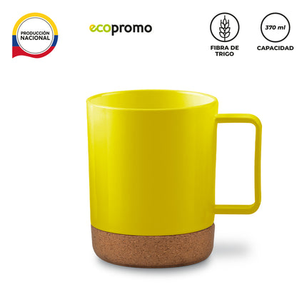 MUG PLASTICO ATOM 370 ML - PRODUCCION NACIONAL