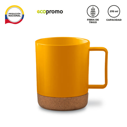 MUG PLASTICO ATOM 370 ML - PRODUCCION NACIONAL