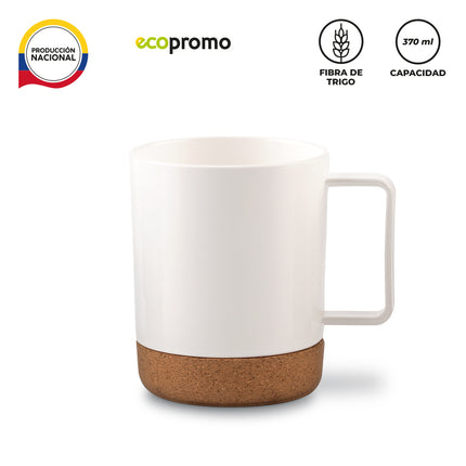 MUG PLASTICO ATOM 370 ML - PRODUCCION NACIONAL