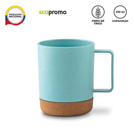 MUG PLASTICO ATOM 370 ML - PRODUCCION NACIONAL
