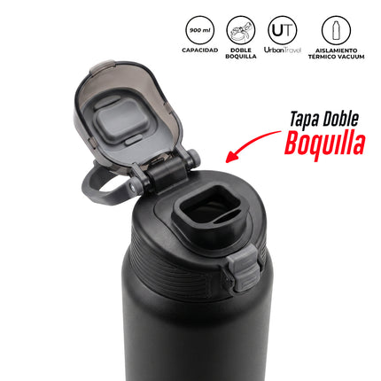 BOTILITO METALICO DEWY 900ML