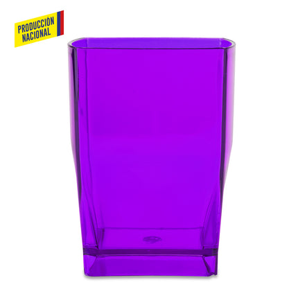 VASO CUADRADO 7OZ CRISTAL - PRODUCCION NACIONAL