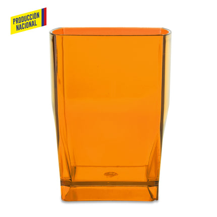 VASO CUADRADO 7OZ CRISTAL - PRODUCCION NACIONAL