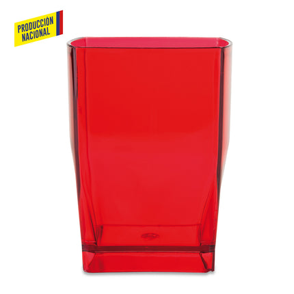 VASO CUADRADO 7OZ CRISTAL - PRODUCCION NACIONAL