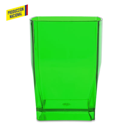 VASO CUADRADO 7OZ CRISTAL - PRODUCCION NACIONAL