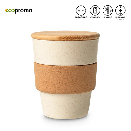 MUG PLASTICO DAILY 350ML