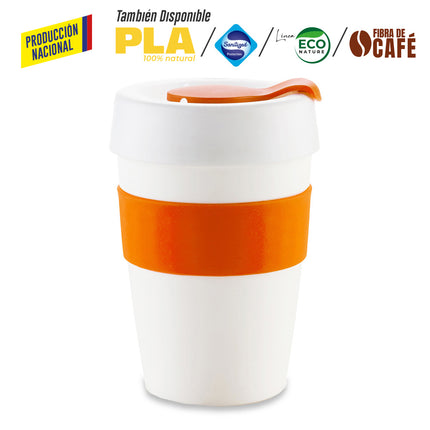 MUG PLASTICO ORBIT 12OZ - PRODUCCION NACIONAL