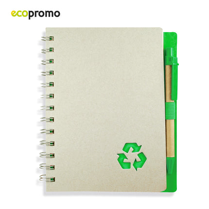 LIBRETA CON BOLIGRAFO RECYCLE ECO
