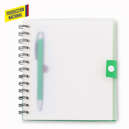 LIBRETA CON BOLIGRAFO KADENS - PRODUCCION NACIONAL
