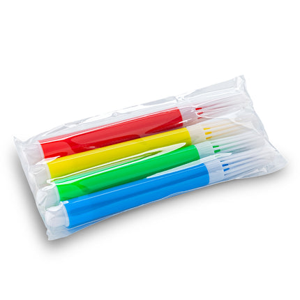 SET DE 4 MINI MARCADORES TINTA LAVABLE