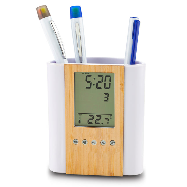 RELOJ PORTABOLIGRAFO CRYSTAL BAMBOO