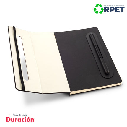 SET DE LIBRETA Y BOLIGRAFO 2-1 RPET