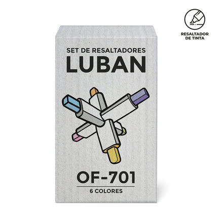 SET DE RESALTADORES LUBAN
