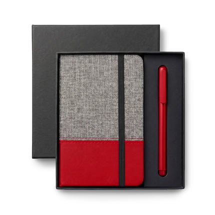 SET DE LIBRETA CON BOLIGRAFO QUARK