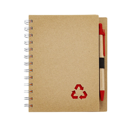 Cuaderno con Bolígrafo