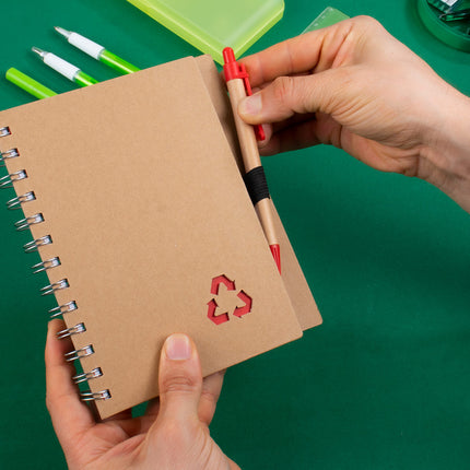 Cuaderno con Bolígrafo