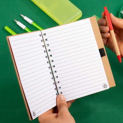 Cuaderno con Bolígrafo