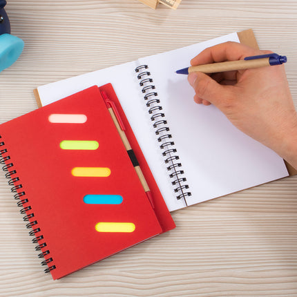 Libreta Rainbow con Bolígrafo