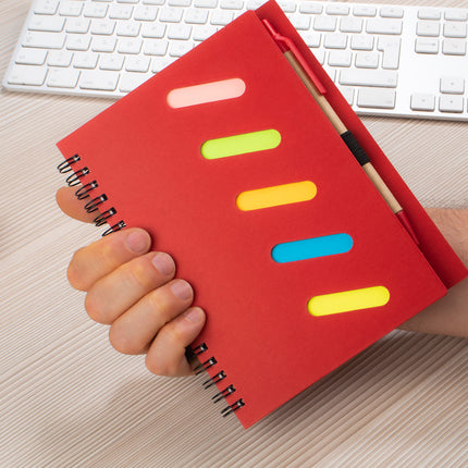 Libreta Rainbow con Bolígrafo
