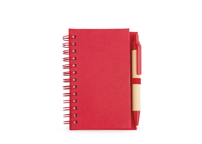 Cuaderno Ecológico Doble "O" con Bolígrafo