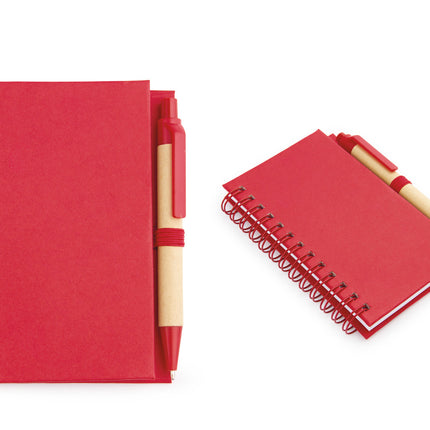 Cuaderno Ecológico Doble "O" con Bolígrafo