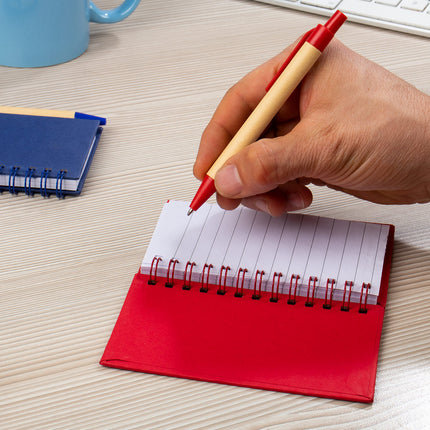 Cuaderno Ecológico Doble "O" con Bolígrafo