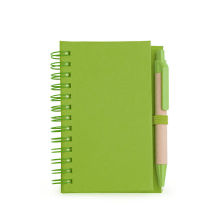 Cuaderno Ecológico Doble "O" con Bolígrafo