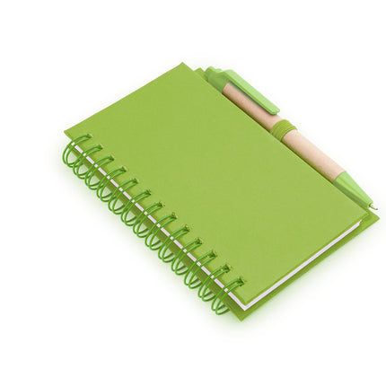 Cuaderno Ecológico Doble "O" con Bolígrafo