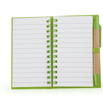 Cuaderno Ecológico Doble "O" con Bolígrafo
