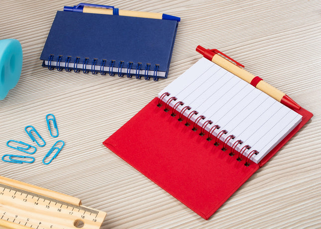 Cuaderno Ecológico Doble "O" con Bolígrafo