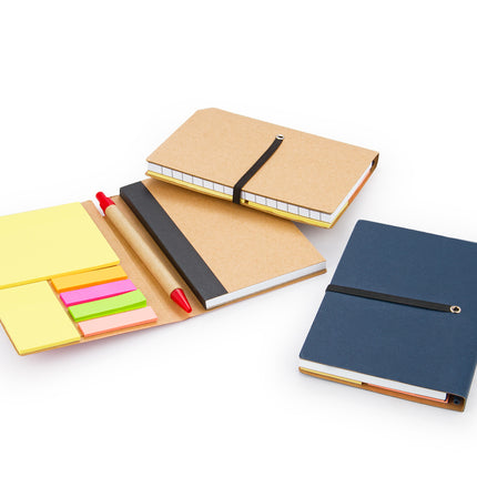 Libreta Ecológica Memo Sticky con Bolígrafo