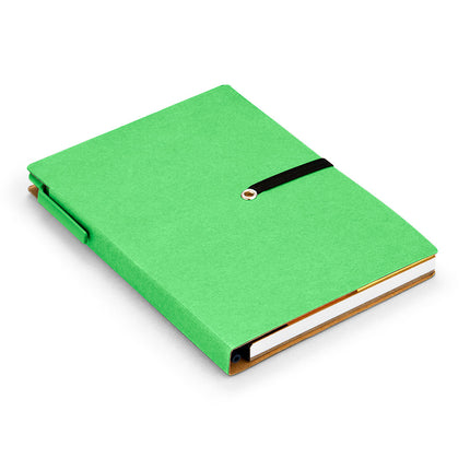 Libreta Ecológica Memo Sticky con Bolígrafo