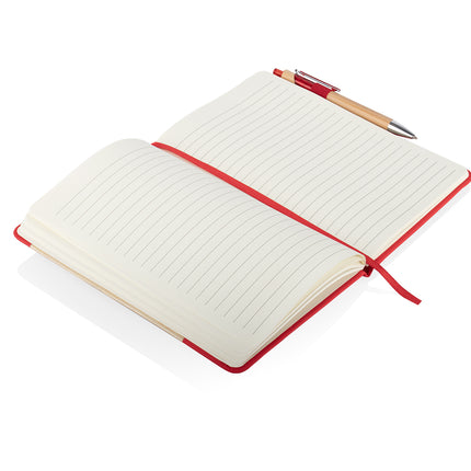 Libreta Bambú Journey con Bolígrafo