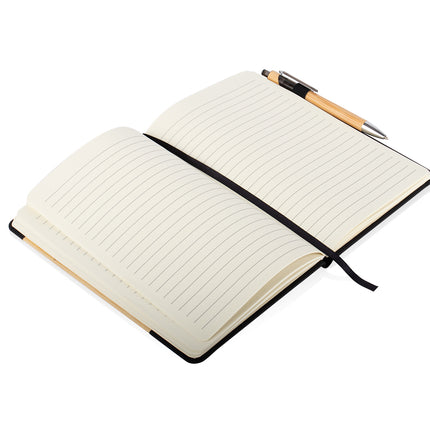 Libreta Bambú Journey con Bolígrafo