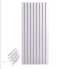 Panel Pared WPC Ondas Blanco