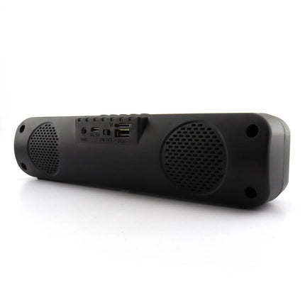 Parlante Bluetooth Luces Rectangular