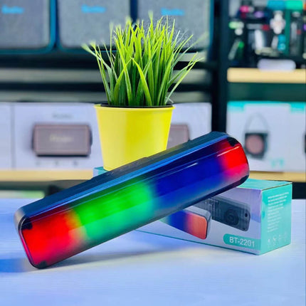 Parlante Bluetooth Luces Rectangular