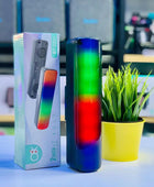 Parlante Bluetooth Luces Rectangular