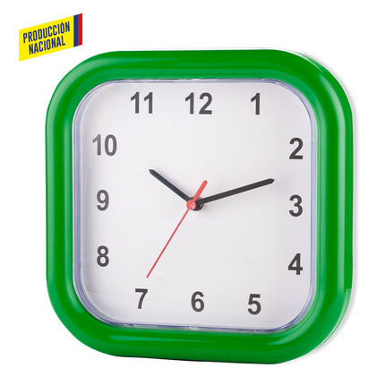 RELOJ MONDRIAN CUADRADO - PRODUCCION NACIONAL