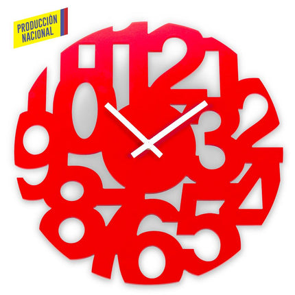 RELOJ DE PARED COSMOS - PRODUCCION NACIONAL