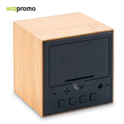 RELOJ LCD BAMBOO