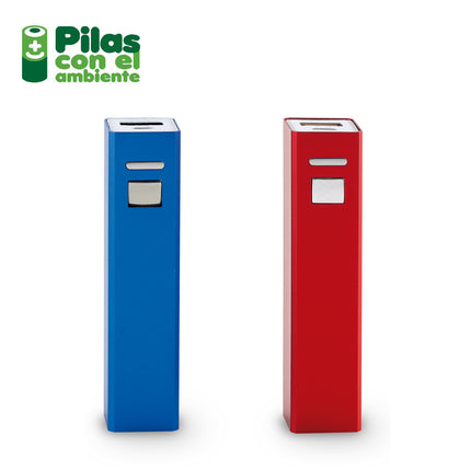 PILA RECARGABLE POWER BANK CON BOTON 2200MAH
