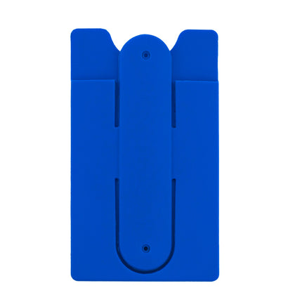 PORTATARJETAS EN SILICONA CON SOPORTE