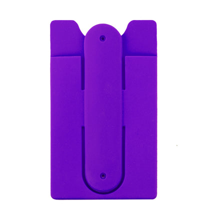 PORTATARJETAS EN SILICONA CON SOPORTE