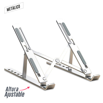 SOPORTE METALICO PARA PORTATIL ALUMINIUM II