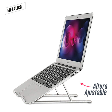 SOPORTE METALICO PARA PORTATIL ALUMINIUM II